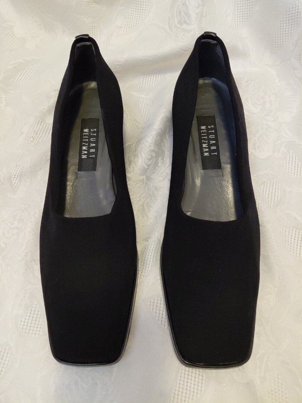 Stuart Weitzman Black Flats Size 10